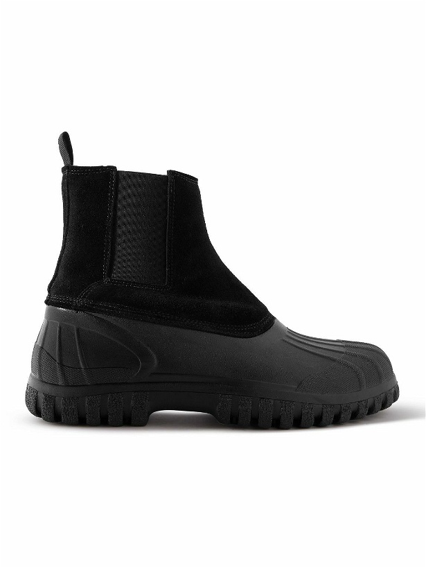 Photo: Diemme - Balbi Suede and Rubber Chelsea Boots - Black