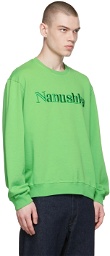 Nanushka Green Remy Sweatshirt