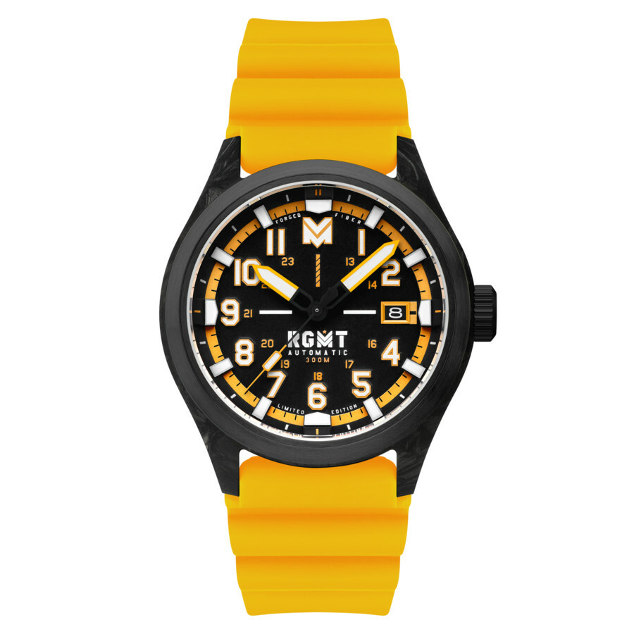 RGMT Defender Automatic Black Dial Mens Watch RG-8069-02