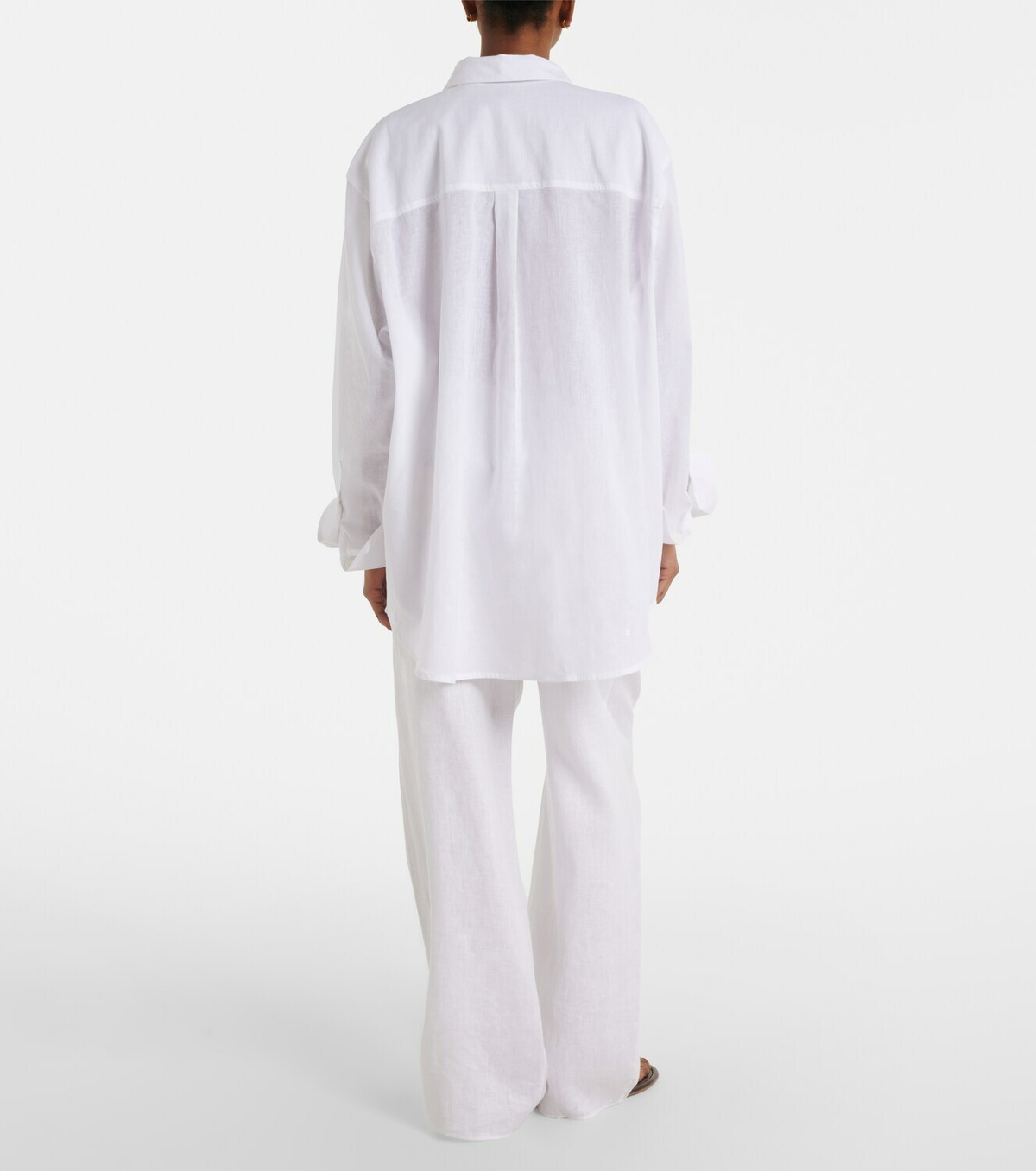 Dôen Lavon linen straight pants