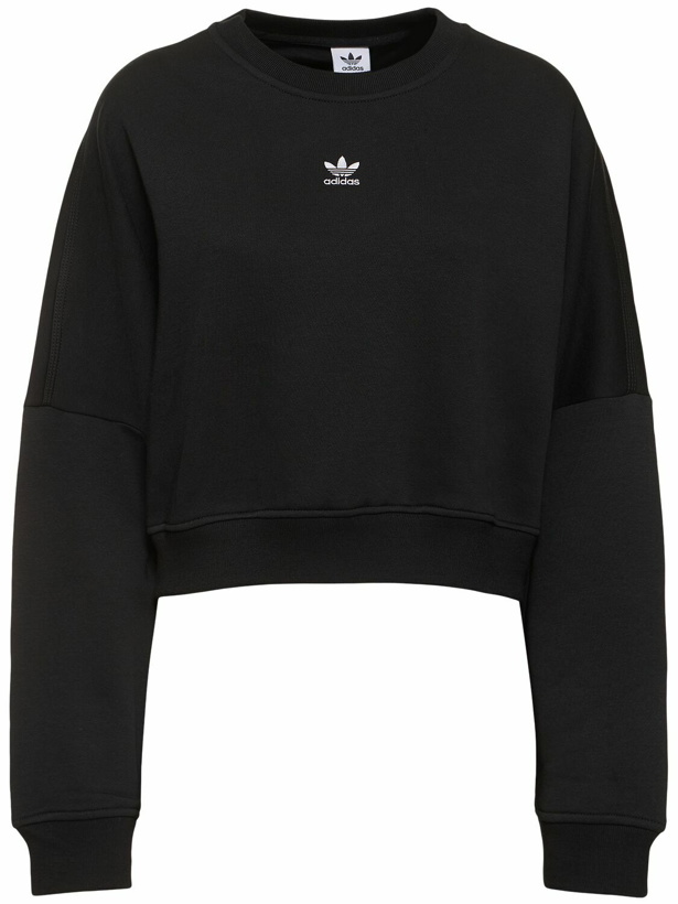 Photo: ADIDAS ORIGINALS Essentials Fleece Crewneck Sweatshirt