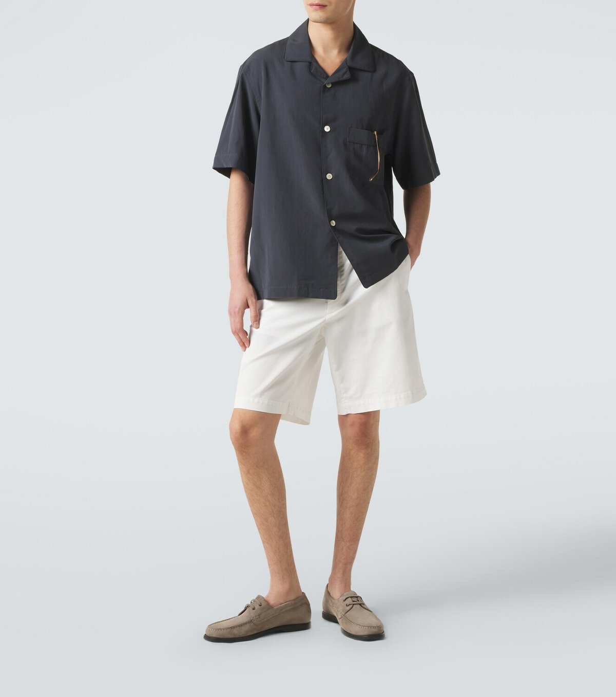 Eleventy Oversized bowling shirt