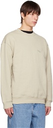 Dime Taupe Classic Sweatshirt