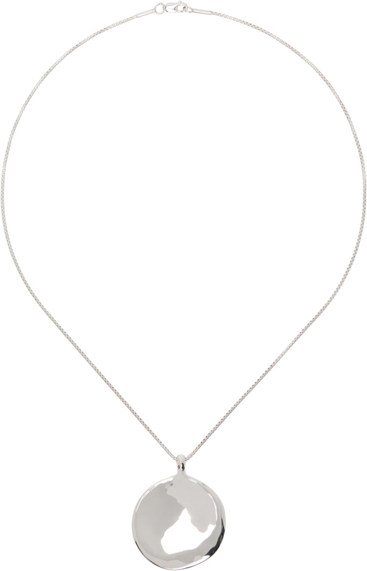 Photo: FARIS Silver Moon Necklace