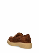 GUCCI - Menen Suede Loafers