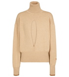 Victoria Beckham - Cutout cashmere-blend knit sweater