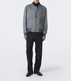 Brioni Wool and cashmere bomber jacket