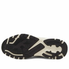 Maison Kitsuné Men's Sora Runner Sneaker in Silver/Patina Grey/Latte