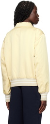 AMI Paris Off-White Ami de Cœur Bomber Jacket