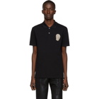 Alexander McQueen Black Skull Polo