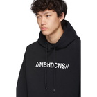 Neighborhood Black Converse Edition Logo Hoodie