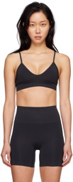 SKIMS Black Soft Smoothing Seamless Bralette