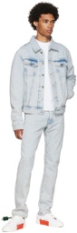 Off-White Blue Diag Denim Jacket