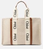 Chloe - Woody Large canvas tote