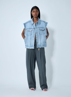 Alexander Wang Distressed Denim Vest