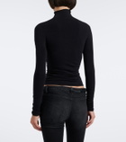 Gucci Jersey turtleneck top