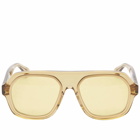 Bottega Veneta Eyewear Men's Bottega Veneta BV1217S Sunglasses in Yellow