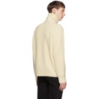 Christian Dada White Rib Knit Sweater