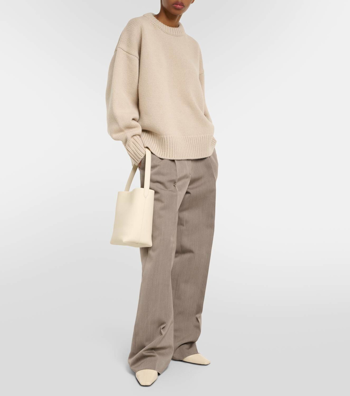 The Row Ophelia wool and cashmere sweater