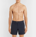 TOM FORD - Slim-Fit Mid-Length Swim Shorts - Men - Navy