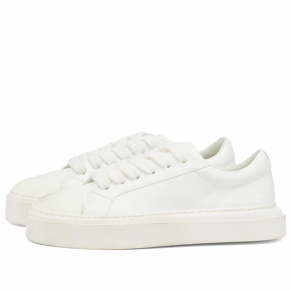 Cole Buxton Men's Wilson Court Sneaker in White