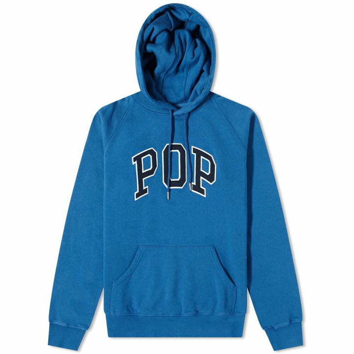 Photo: Pop Trading Company Men's Arch Logo Popover Hoody in Limoges