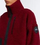 Canada Goose Simcoe wool-blend fleece jacket