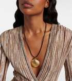 Jennifer Behr 18kt gold-plated pendant necklace