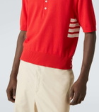 Thom Browne 4-Bar cotton polo shirt