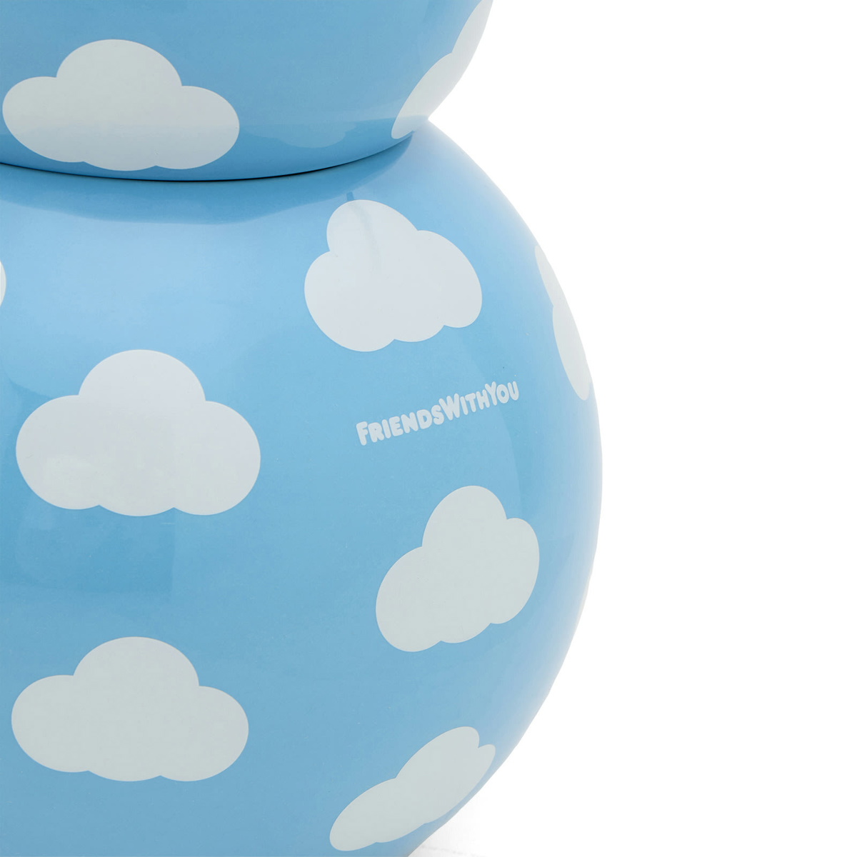 Home Studyo x Friends With You Little Cloud Cookie Jar in Blue/White 