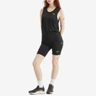 Nike Running Lavaloops Half Tight Short in Black/Summit White