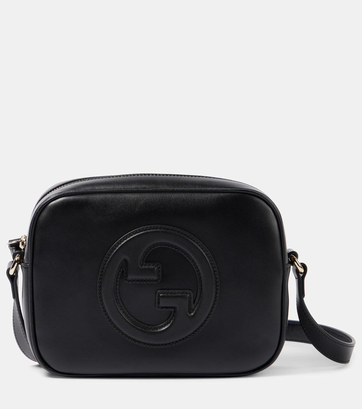 ショルダーバッグ・ポシェット GUCCI BLACK LEATHER GUCCI BLONDIE CROSSBODY BAG Gucci - Gucci Blondie mini bag black - The Corner