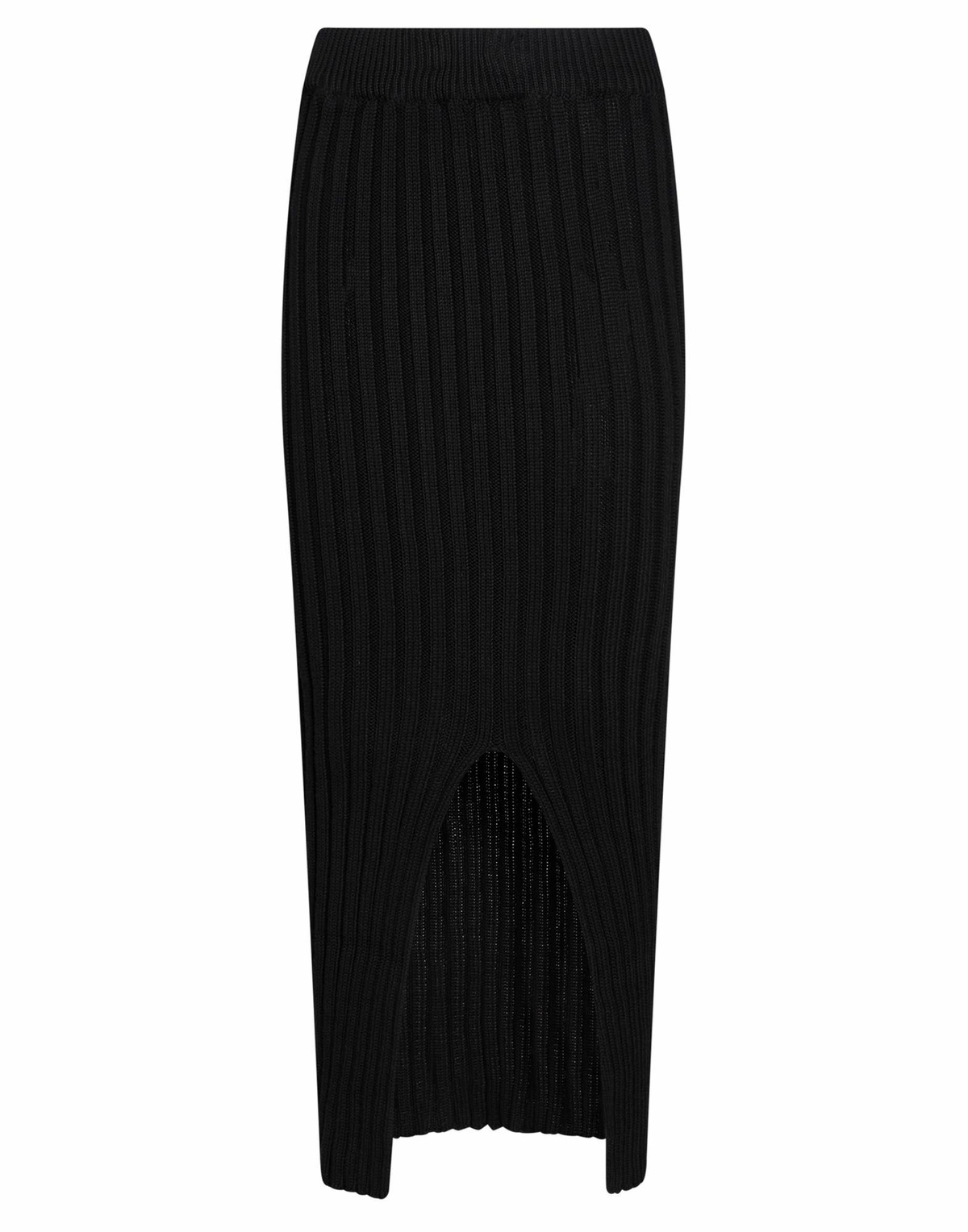 Baserange Womens Midi skirt in Black