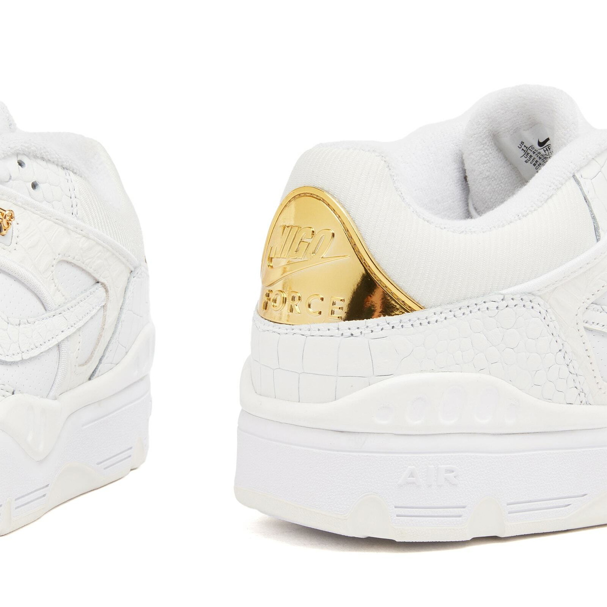 靴 NIGO Nike Air Force 3 Low WHITE gold NIGO AIR FORCE 3 LOW 