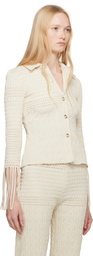 Nanushka Off-White Niceta Shirt