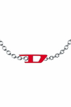 Diesel Stainless steel chain bracelet - Bracelets - Unisex - Silver