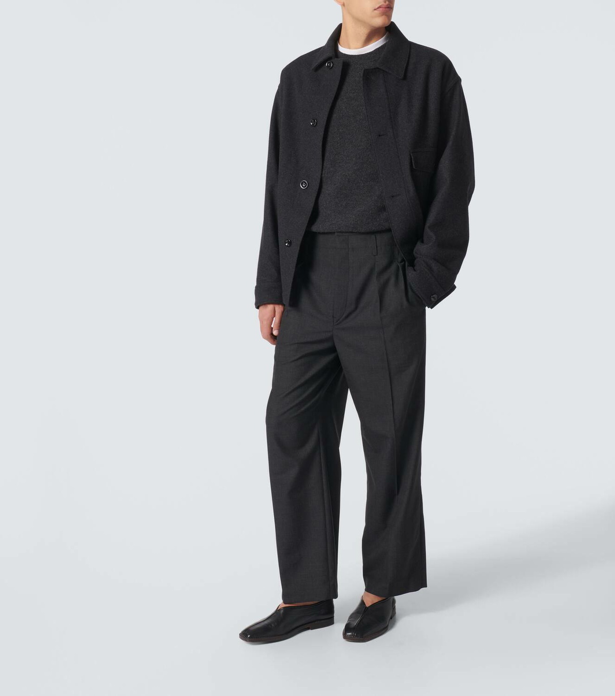 Lemaire Twill straight pants