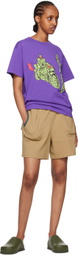 Brain Dead Purple Goon Rider T-Shirt