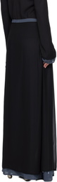 Holzweiler Black & Blue Leika Maxi Skirt