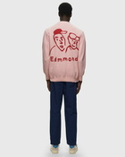 Edmmond Studios People Cardigan Pink - Mens - Zippers & Cardigans