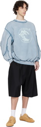 ABRA Blue Beach Sweatshirt