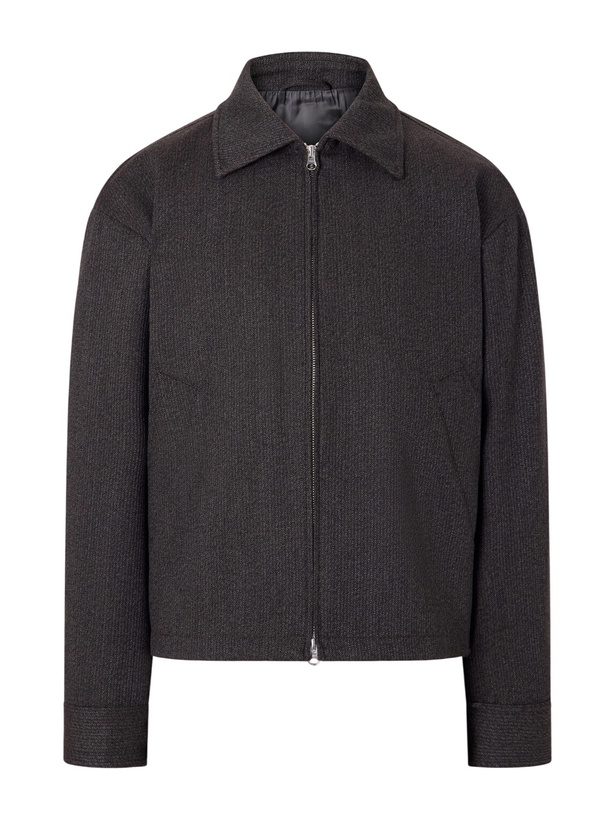 Photo: mfpen - Mail Wool-Blend Blouson Jacket - Gray