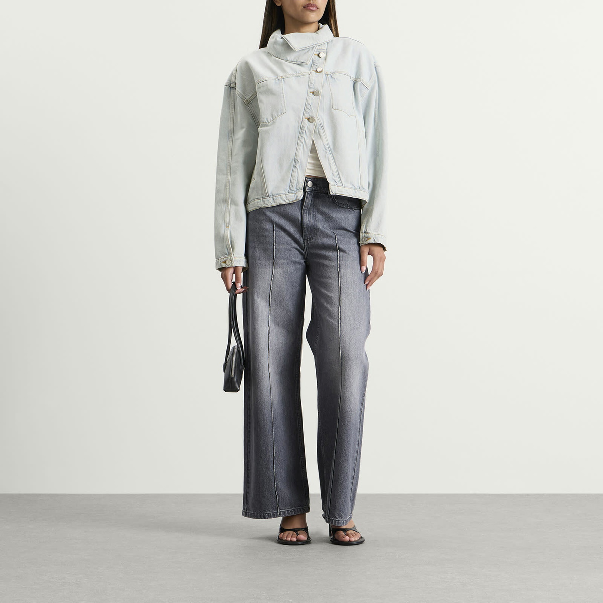 Won Hundred Women's Kaia Denim Jacket in Soft Blue
