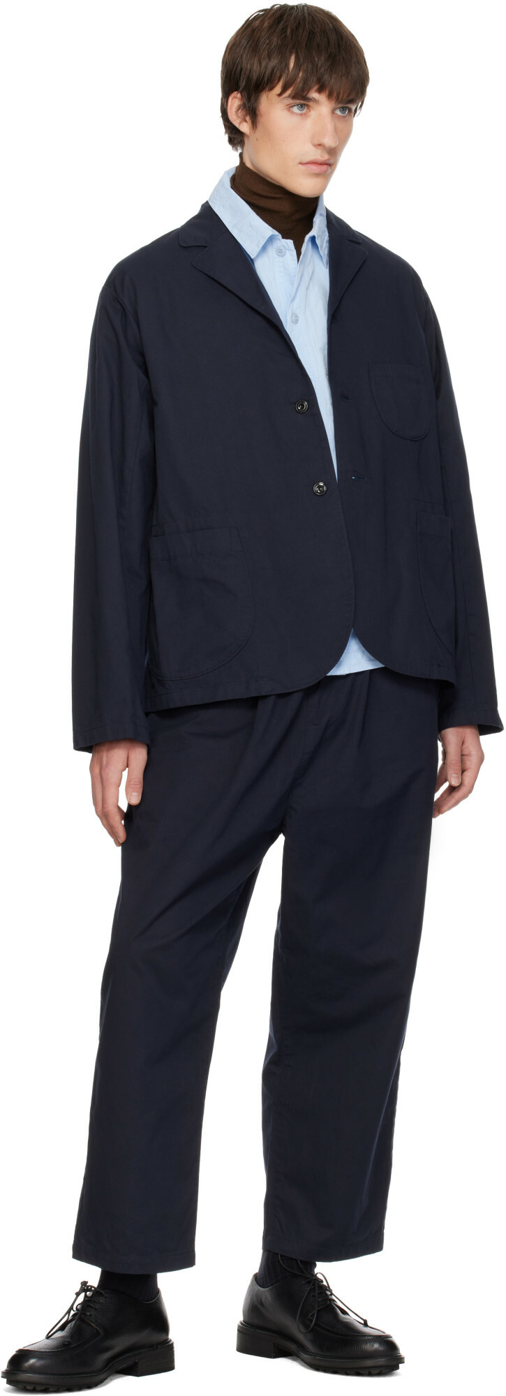 Ordinary Fits Navy Chino Uniform Jacket