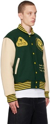 Billionaire Boys Club Green Tropical Bomber Jacket
