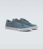 Dolce&Gabbana Suede-trimmed sneakers