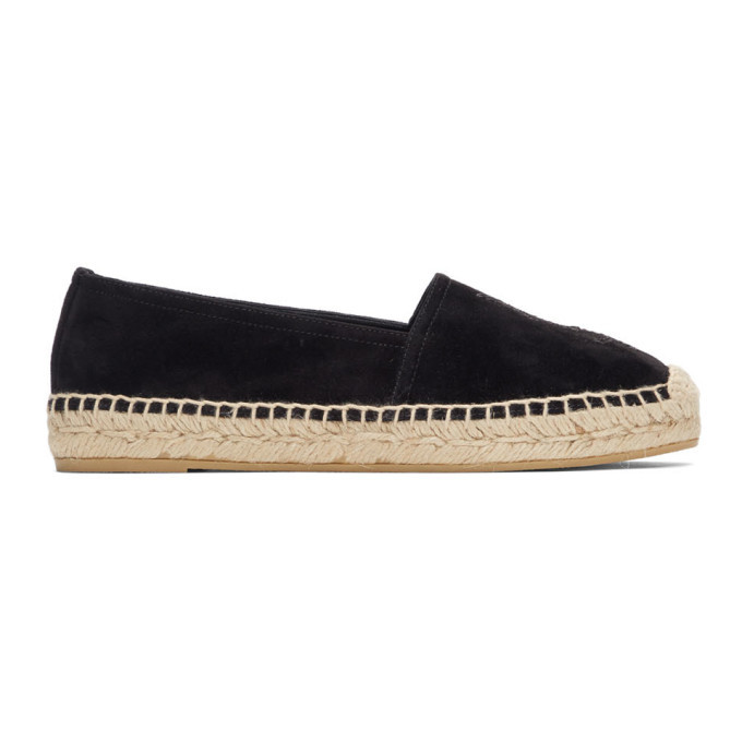 Saint Laurent Black Suede Espadrilles Saint Laurent