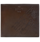 Berluti - Scritto Leather Billfold Wallet - Brown