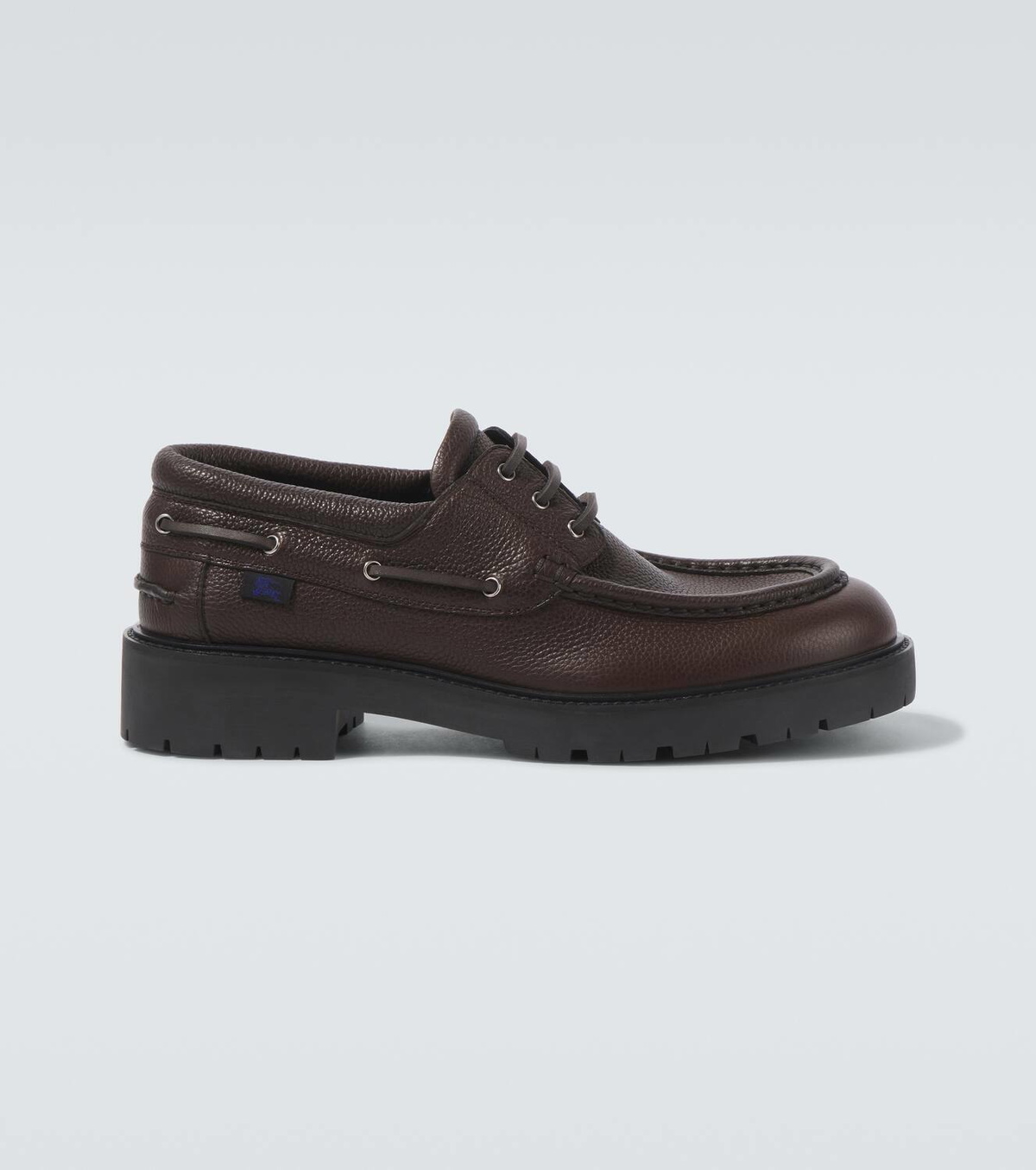 Burberry Leather boat shoes