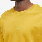 A.P.C. Men's Kyle Logo T-Shirt in Ochre